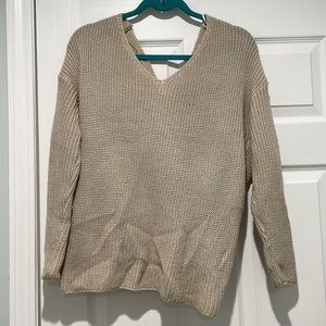 Miracle Beige Cute Detail Knot Back